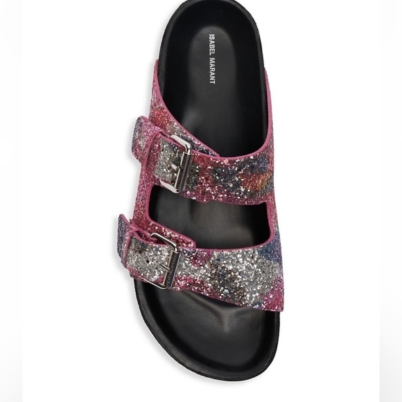 Isabel Marrant Lenyo  glitter slides . new without tags - Picture 6 of 6